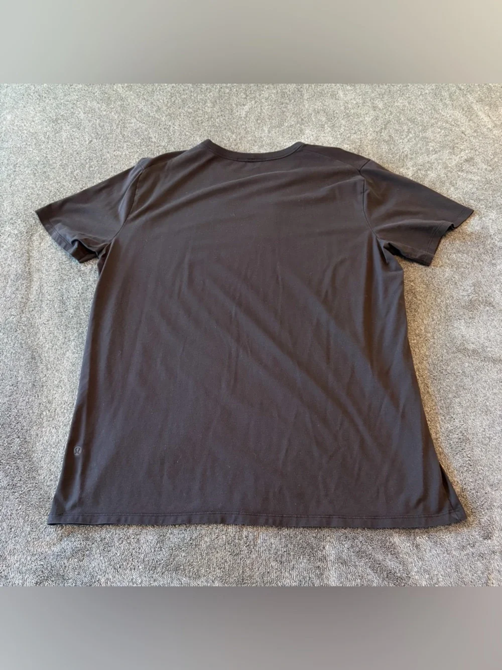Lululemon Classic Black Crew Neck Tee Size Medium - Picture 5 of 8